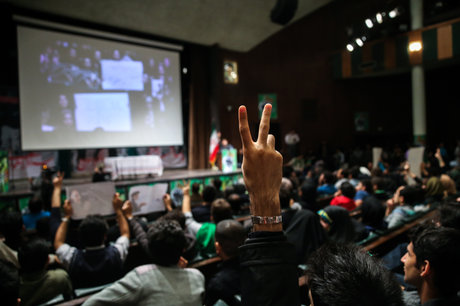  مراسم سالروز 16 آذر در تالار فردوسی دانشکده ادبیات دانشگاه تهران